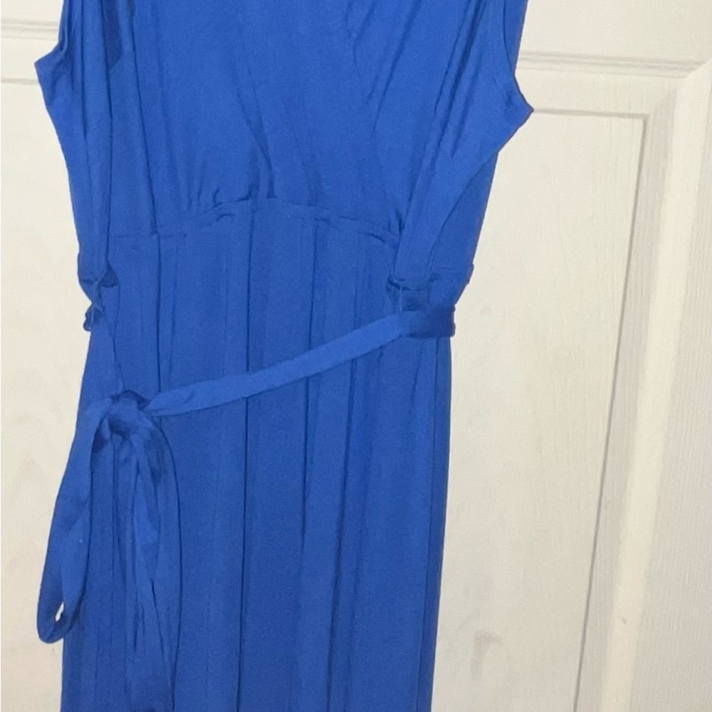 Elegant Blue Women's Dress